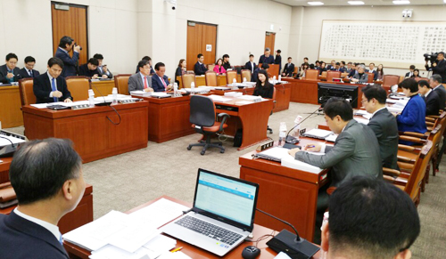 20일 국회 법사위 진행 모습 (사진= 인터넷언론인연대)