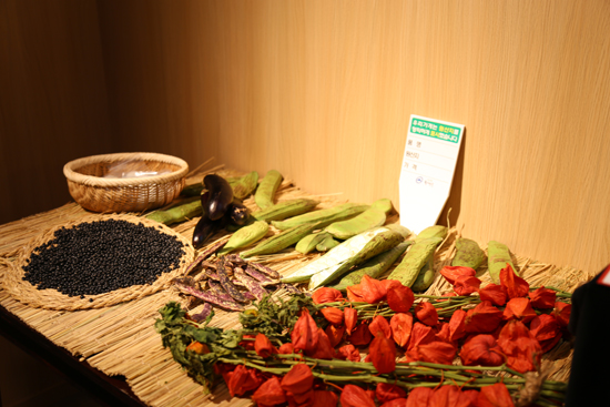 한식진흥원은 11월 4일까지 서울 중구에 소재한 한식문화관에서 토박이 씨앗전을 진행한다. (사진= 한식진흥원 제공)
