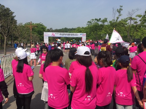 제18회 서울여성마라톤대회 모습 (사진= 김아름내)