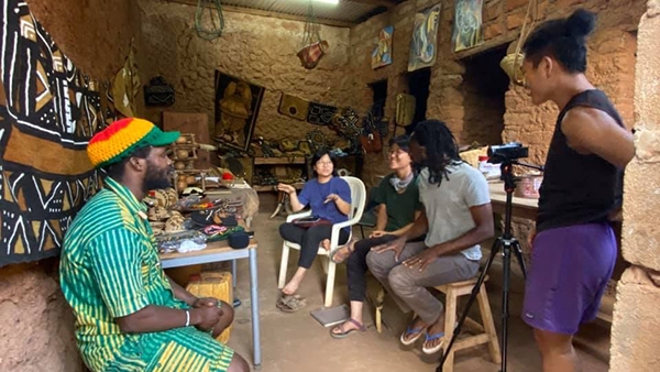 아프리카에서 예술 활동을 펼친 프로젝트 레디메이드 X 쿨레칸 (사진= 프로젝트 레디메이드 X 쿨레칸)