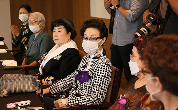 6·25 전쟁 및 여군 창설 70주년을 맞이해 여가부는 6월 25일(목) 오후 서울 중구 한국프레스센터에서 '여성 참전용사 및 여군 장교 간담회'를 가졌다 (사진= 여성가족부)