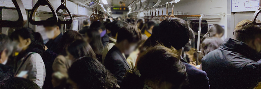 지하철 시민들 (사진= 김아름내)
