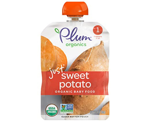 Plum Organics Just Sweet Potato에서 기준을 초과한 납이 검출됐다 