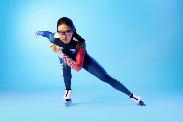 ‘스피드스케이팅 간판’ 김민선(제공=CJ)